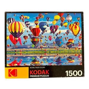 Kodak Premium Puzzle Color Hot Air Balloon 1500 pieces